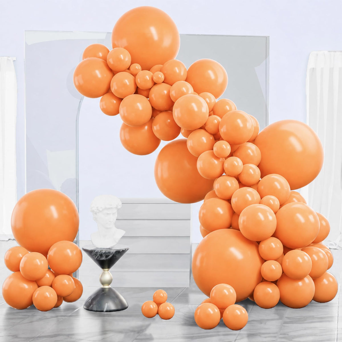140-Piece Mixed-Size Balloon Pack for Party Decorations