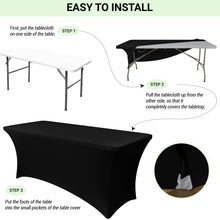 Stretch Spandex Fitted Table Cover for Weddings & Parties