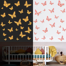 48-Piece 3D Butterfly Wall Sticker Set for Party Decor