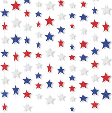 130-Foot Star Garland Banner for Parties & Event Decor