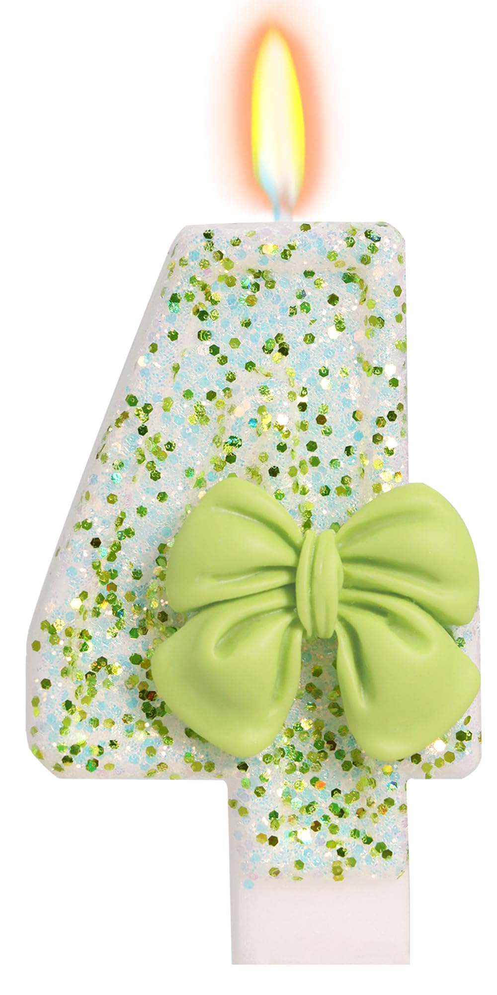Bow-Shaped Birthday Candle for Cakes & Party Decor