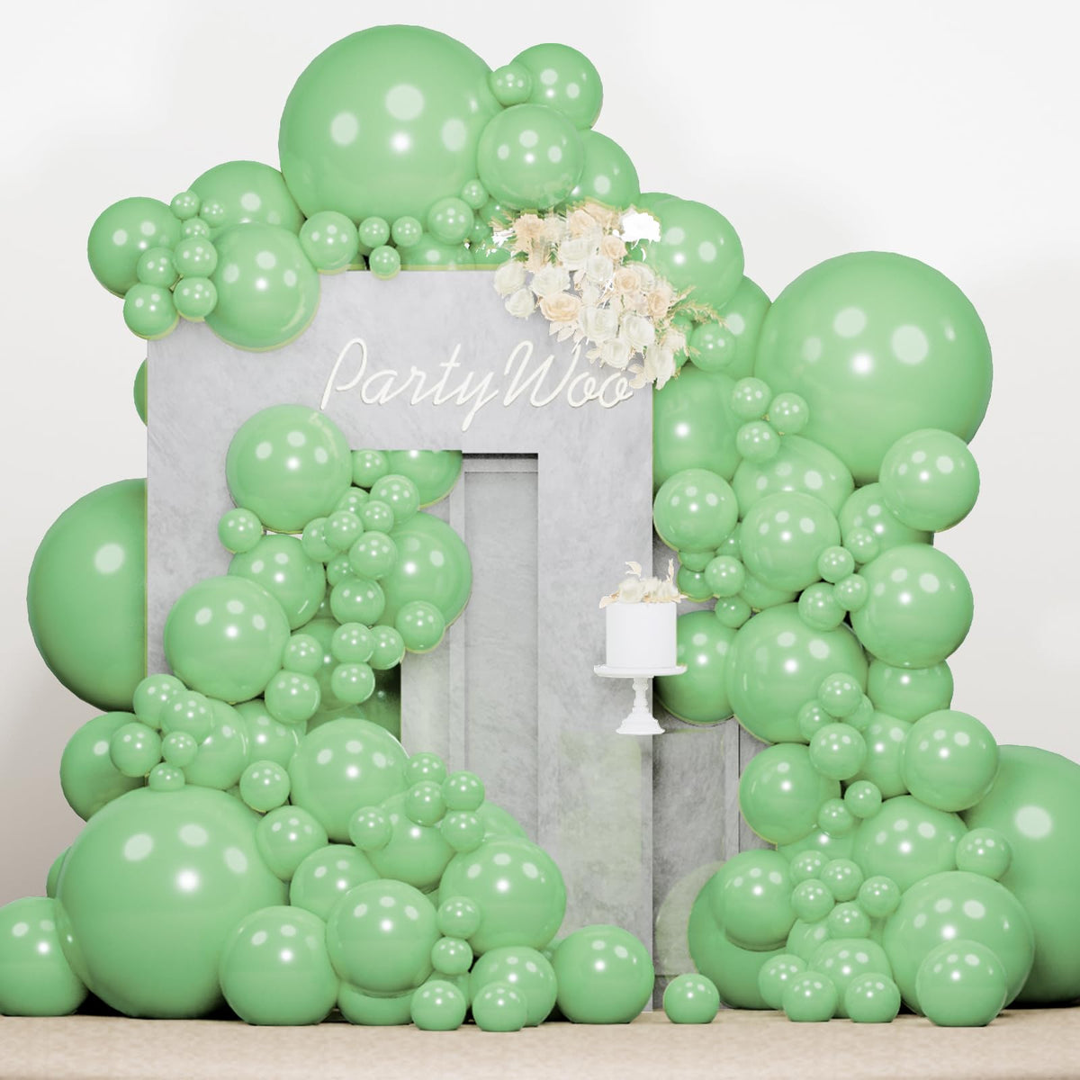 140-Piece Mixed-Size Balloon Pack for Party Decorations