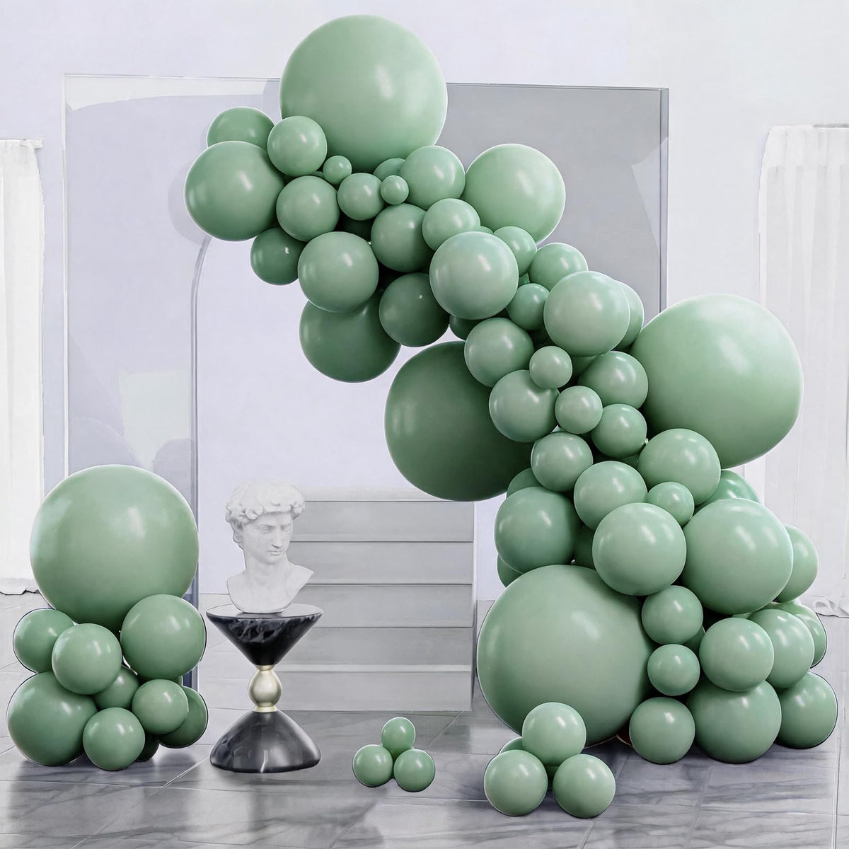 140-Piece Mixed-Size Balloon Pack for Party Decorations