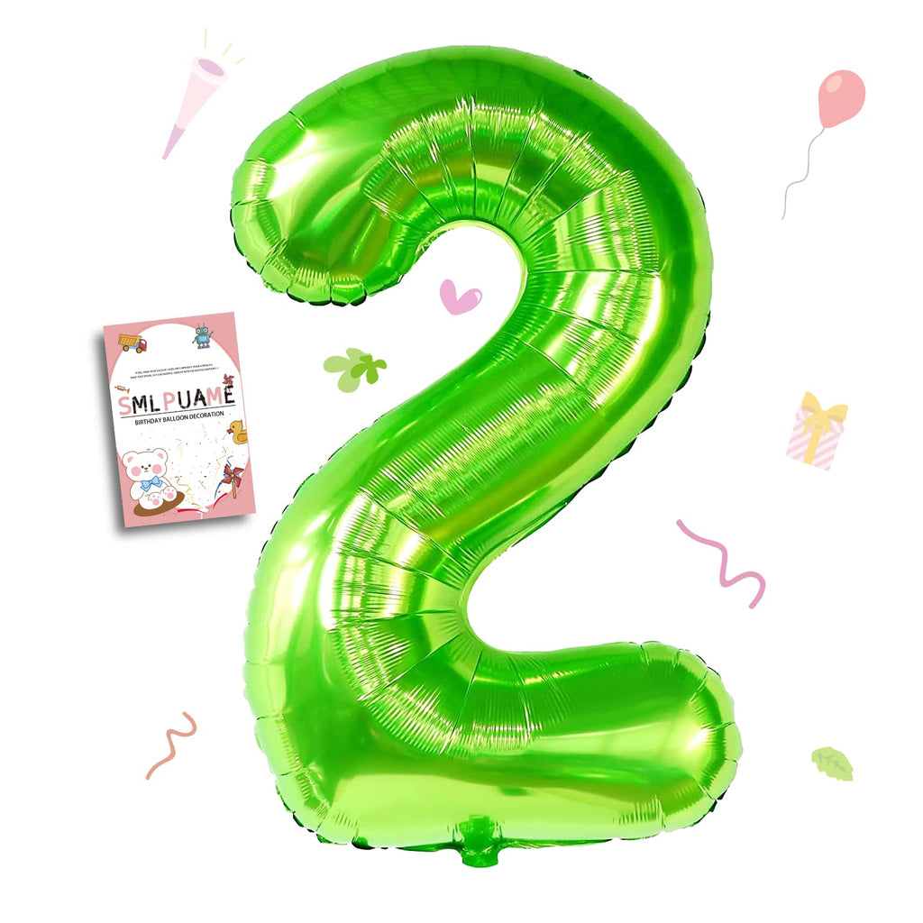 40-Inch Jumbo Foil Number Balloon for Birthday Parties
