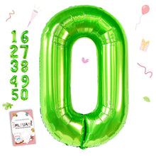 40-Inch Jumbo Foil Number Balloon for Birthday Parties