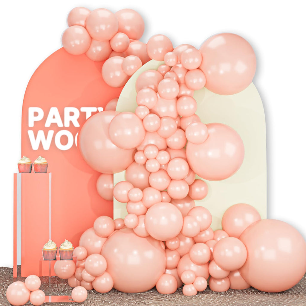 140-Piece Mixed-Size Balloon Pack for Party Decorations