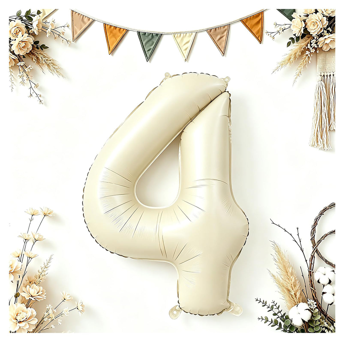 40-Inch Jumbo Foil Number Balloon for Birthday Parties