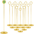 Gold Table Number Holder Stands for Weddings & Events