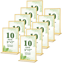 Clear Acrylic Sign Holders for Weddings & Event Tables