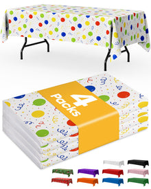 Disposable Plastic Tablecloth for Parties & Events