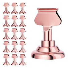 16-Piece Gold Table Card Holders for Weddings & Events