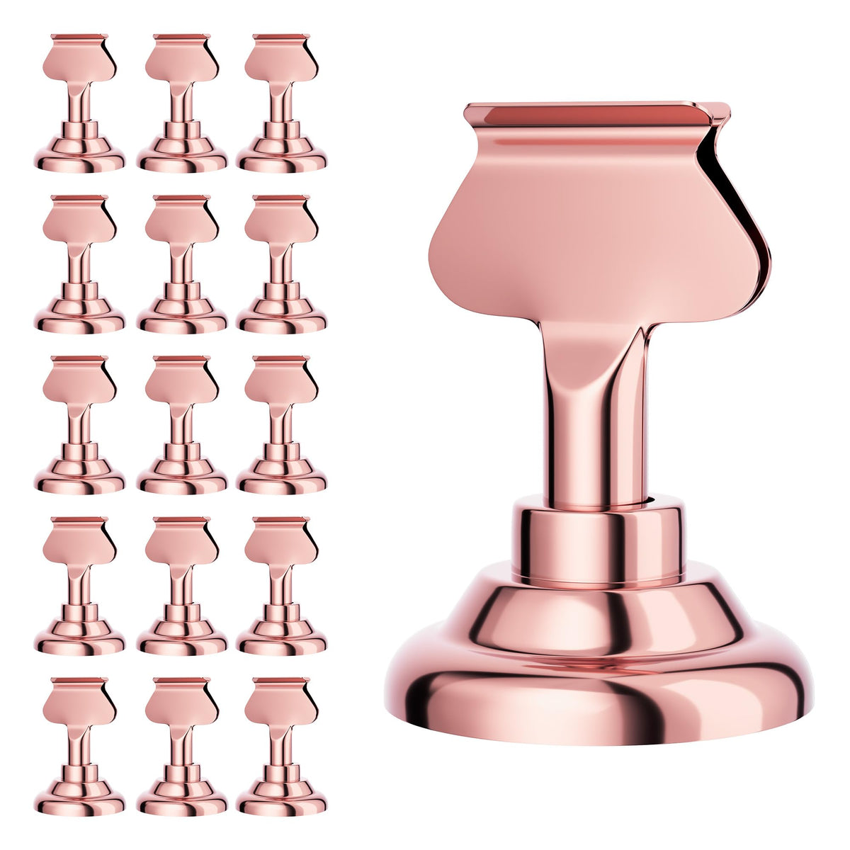 16-Piece Gold Table Card Holders for Weddings & Events