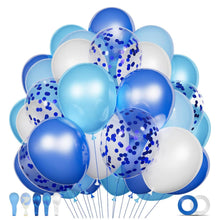 68-Piece 12-Inch Balloon Kit with Ribbons for Parties