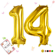 40-Inch Jumbo Foil Number Balloon for Birthday Parties