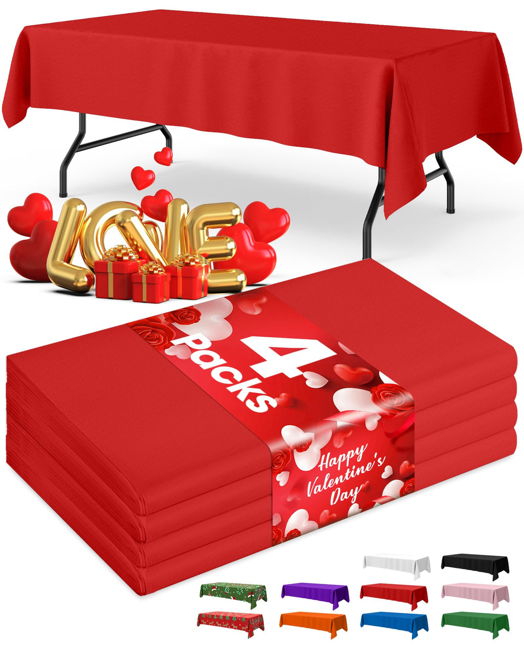 Niuara Plastic Table Cloth Disposable