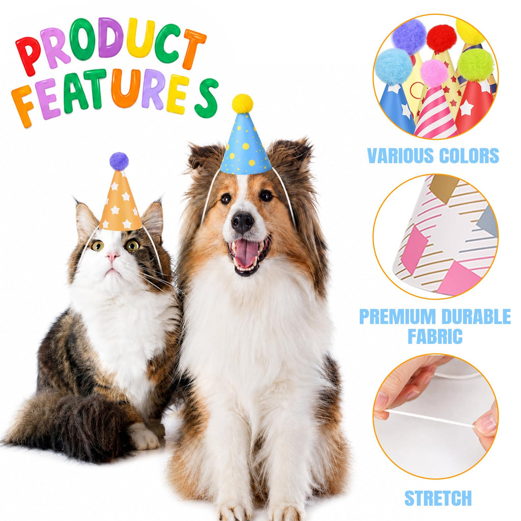 Mini Party Hats for Stuffed Animals & Celebration Decor