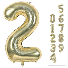 40-Inch Jumbo Foil Number Balloon for Birthday & Events