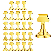 16-Piece Gold Table Card Holders for Weddings & Events