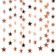 130-Foot Star Garland Banner for Parties & Event Decor