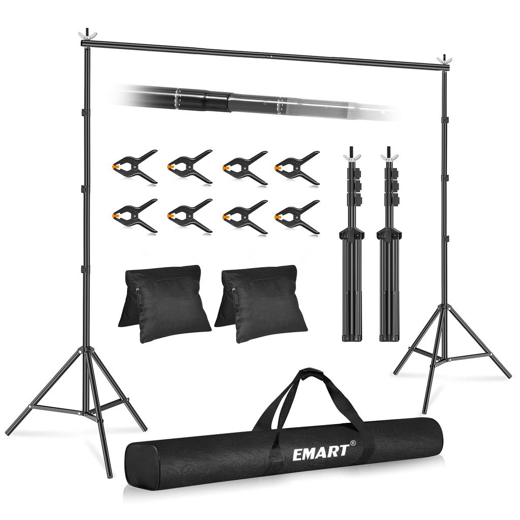 Adjustable Backdrop Stand for Parties & Photo Shoots