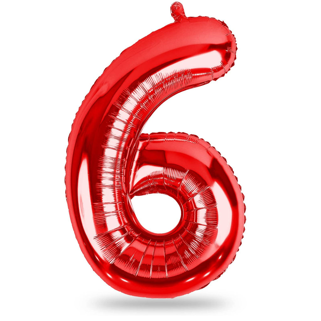 40-Inch Jumbo Foil Number Balloon for Birthday & Events