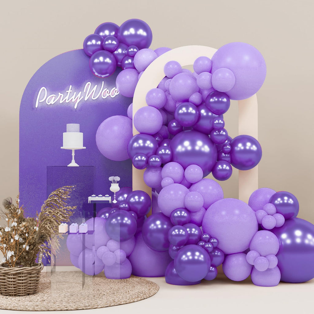 140-Piece Mixed-Size Balloon Pack for Party Decorations