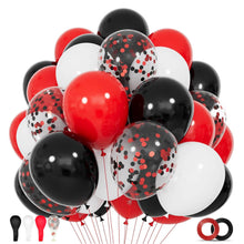 68-Piece 12-Inch Balloon Kit with Ribbons for Parties