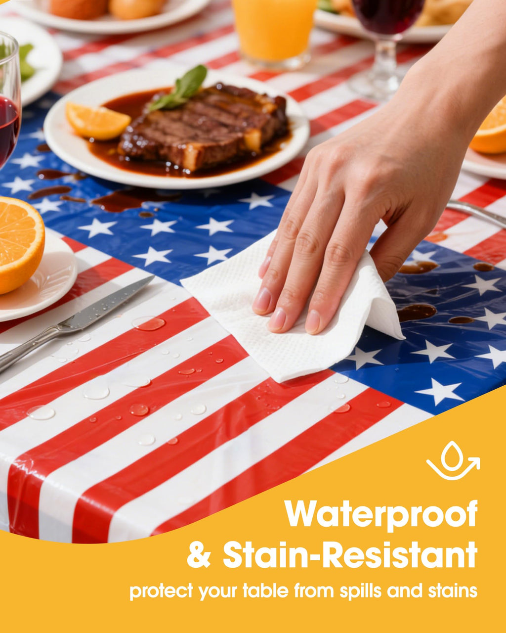 Niuara Plastic Table Cloth Disposable