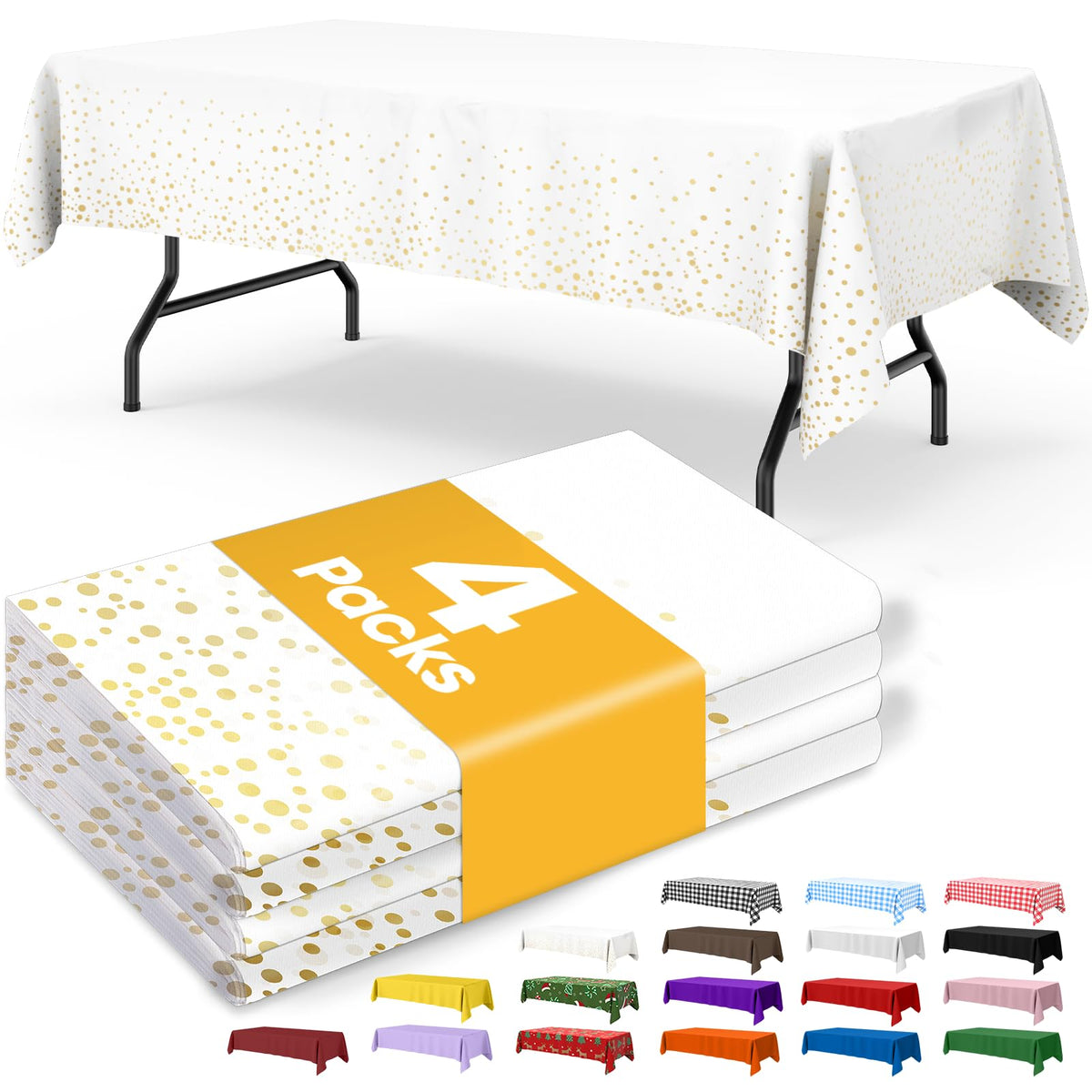 Niuara Plastic Table Cloth Disposable
