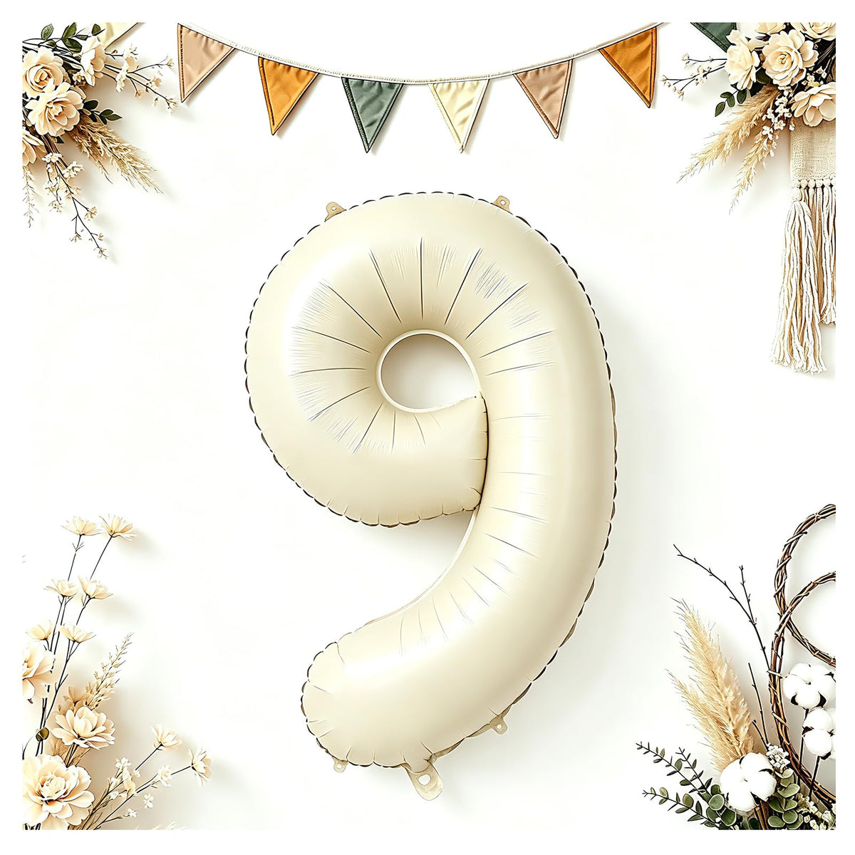 40-Inch Jumbo Foil Number Balloon for Birthday Parties