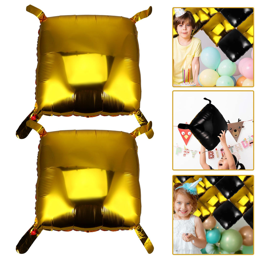 50-Piece Double-Sided Link Foil Balloons for Party Decor