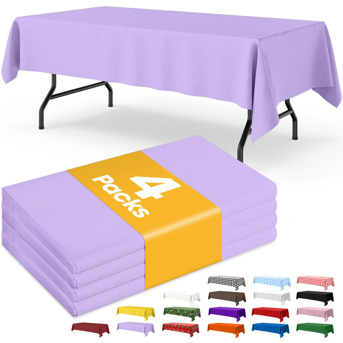 Niuara Plastic Table Cloth Disposable