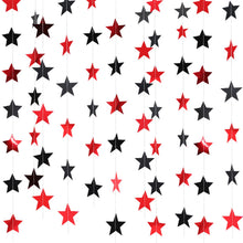 130-Foot Star Garland Banner for Parties & Event Decor