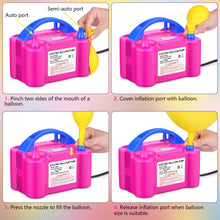 Portable Electric Balloon Pump for Party Decorations