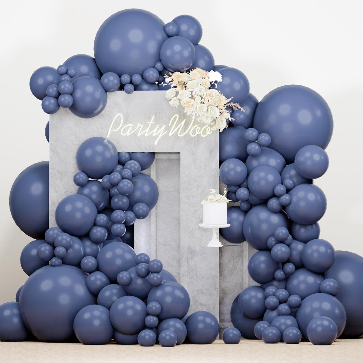 140-Piece Mixed-Size Balloon Pack for Party Decorations