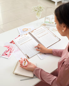 Boho Wedding Planner Book & Countdown Organizer