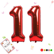 40-Inch Jumbo Foil Number Balloon for Birthday Parties