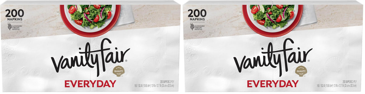 Vanity Fair Everyday Disposable Napkins for Parties & Events