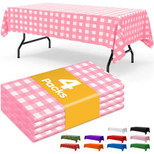 Disposable Plastic Tablecloth for Parties & Events