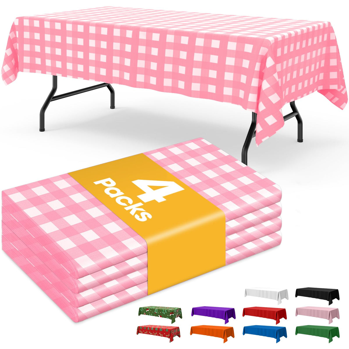 Niuara Plastic Table Cloth Disposable
