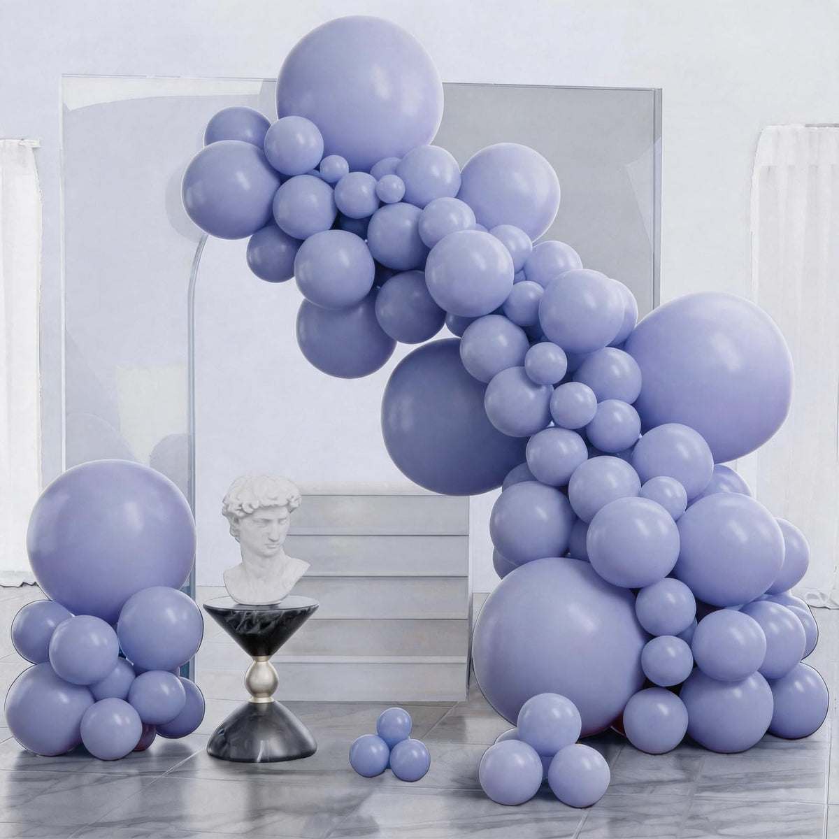140-Piece Mixed-Size Balloon Pack for Party Decorations