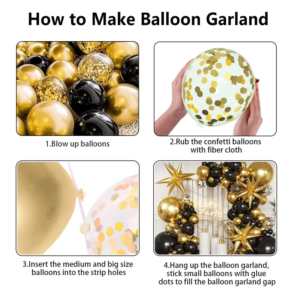Balloon Garland Arch Kit for Birthday & Wedding Parties