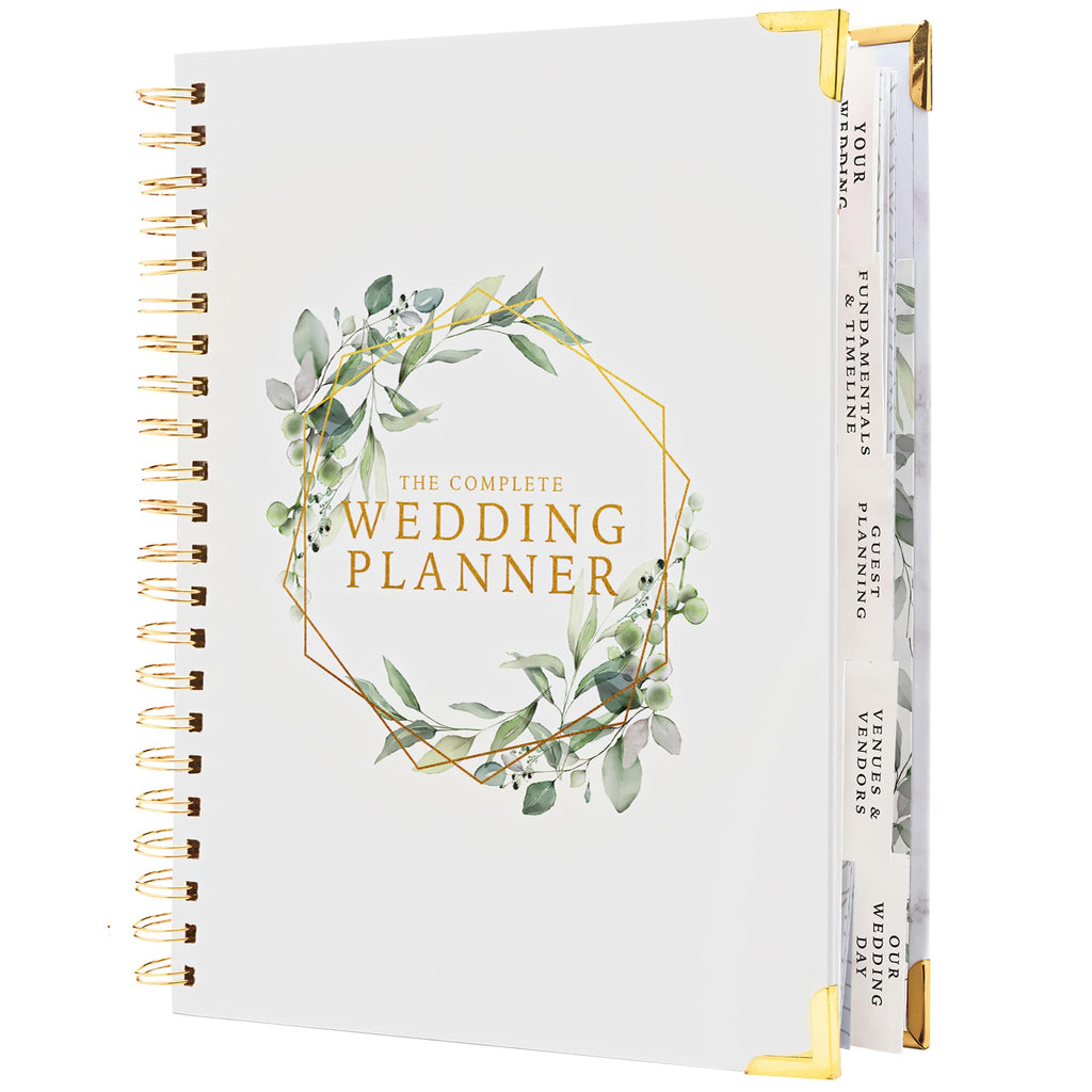 Gold Undated Wedding Planner & Bridal Organizer Book