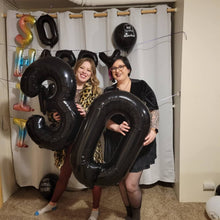 40-Inch Jumbo Foil Number Balloon for Birthday & Events