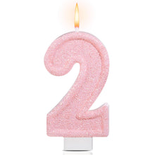 Strawberry Number 1 Candle for First Birthday Cakes