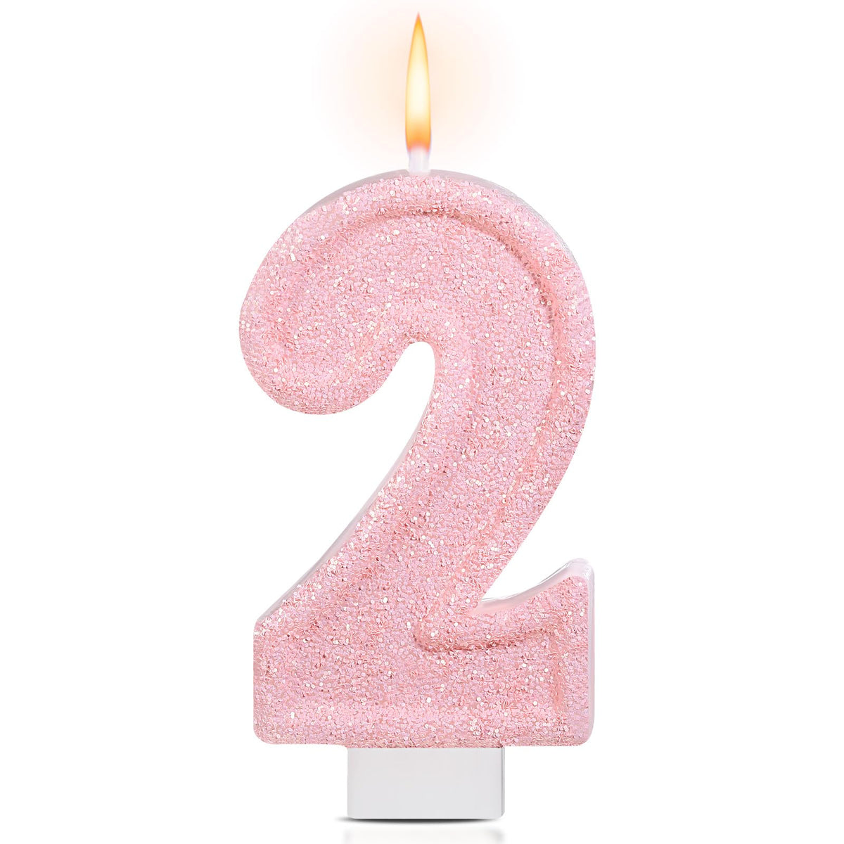 Strawberry Number 1 Candle for First Birthday Cakes