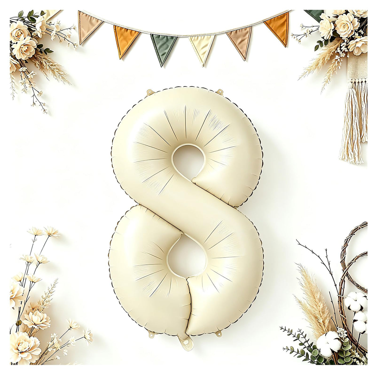 40-Inch Jumbo Foil Number Balloon for Birthday Parties