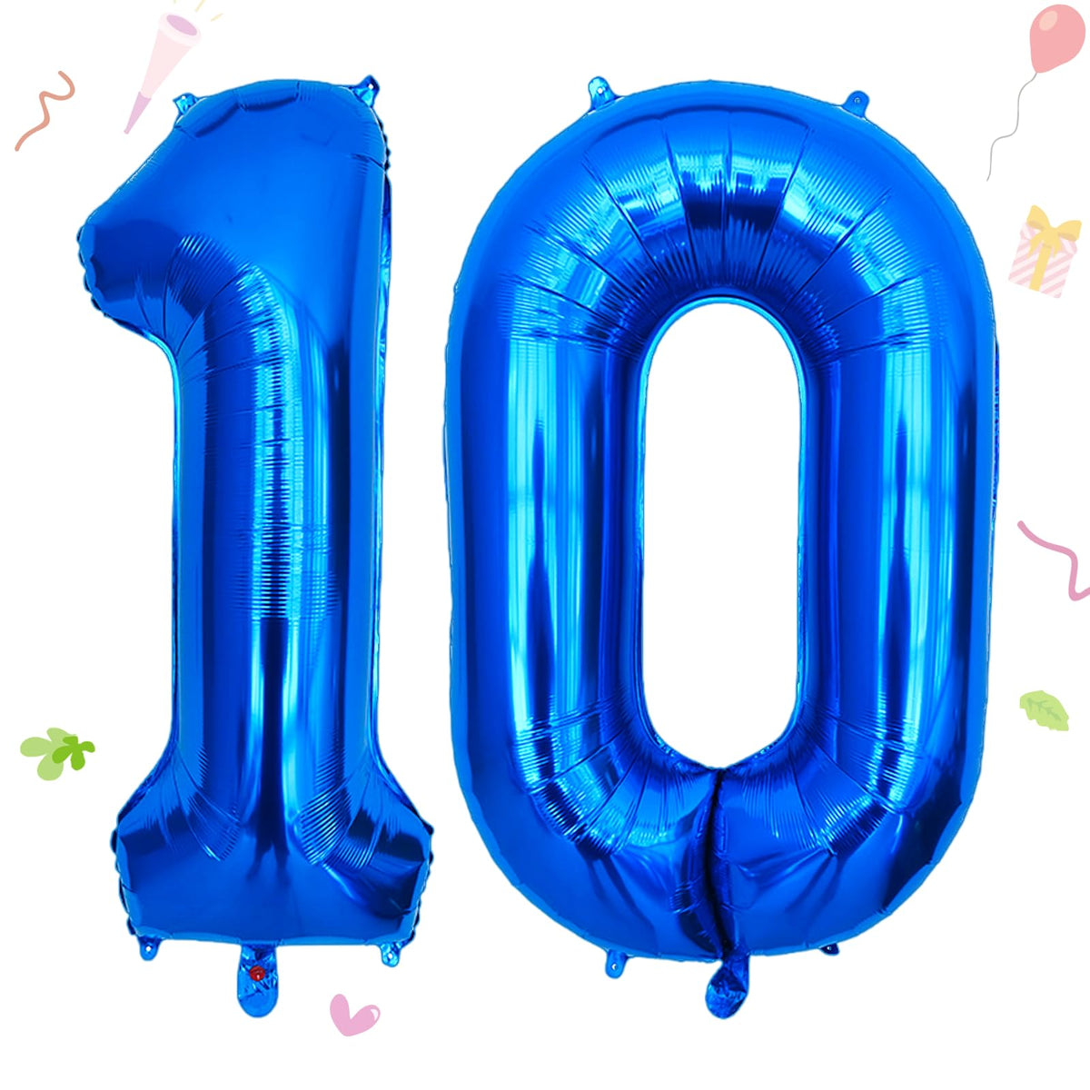 40-Inch Jumbo Foil Number Balloon for Birthday Parties