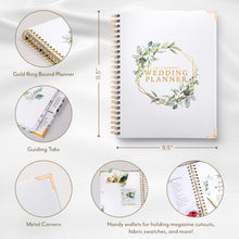 Gold Undated Wedding Planner & Bridal Organizer Book