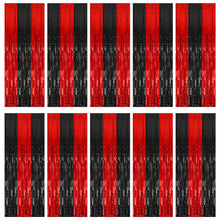 Foil Fringe Streamer Backdrop Curtain for Party Events